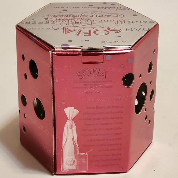 Francis Coppola Sofia MINI Blanc de Blancs Sparkling 2018 Sofia Coppola wine - Picture 3 of 3